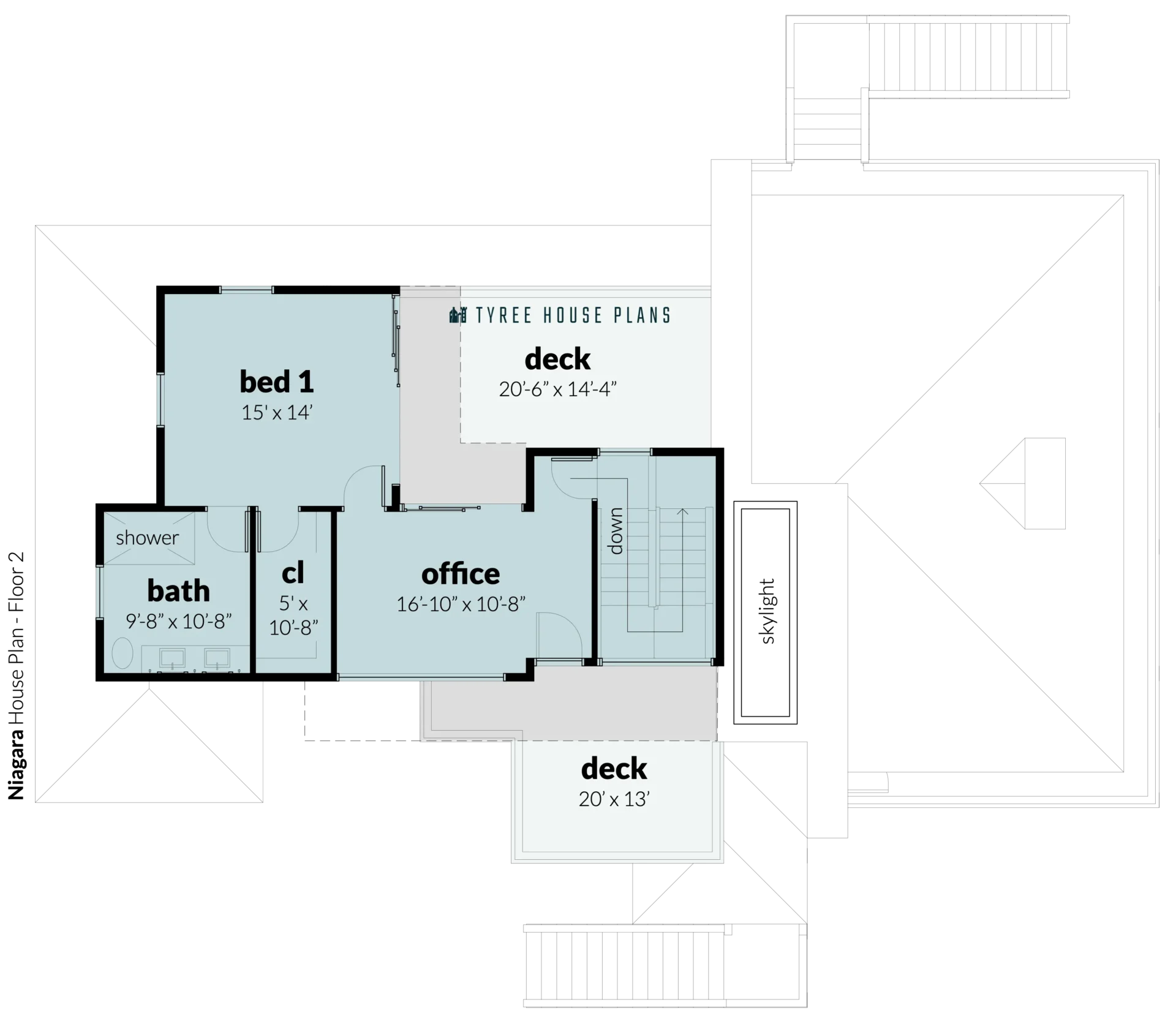 Floor 2 - Niagara by Tyree House Plans