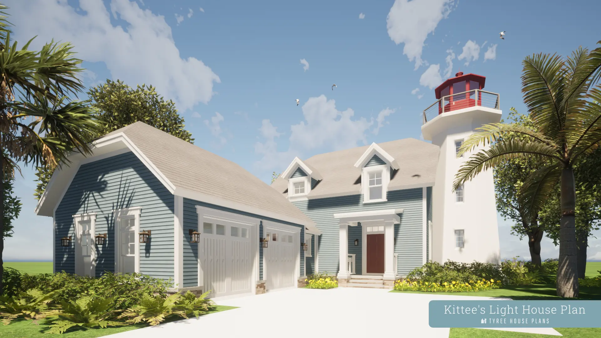 Front. Kittee's Light by Tyree House Plans