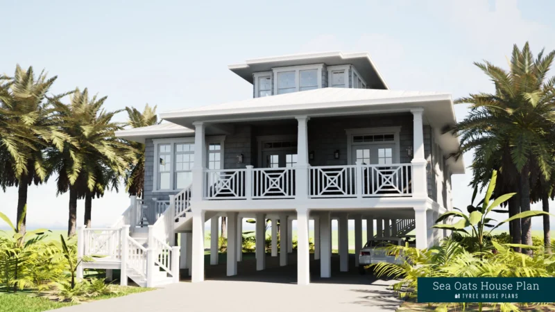 Front - Sea Oats by Tyree House Plans