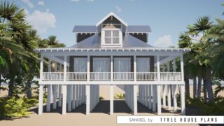 Sanibel House Plan by Tyree House Plans
