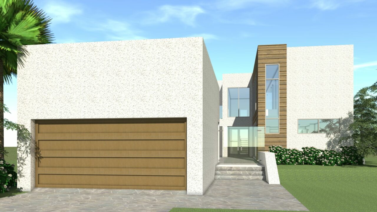Front of house. Cypress by Tyree House Plans.