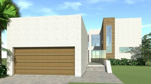 Front of house. Cypress by Tyree House Plans.