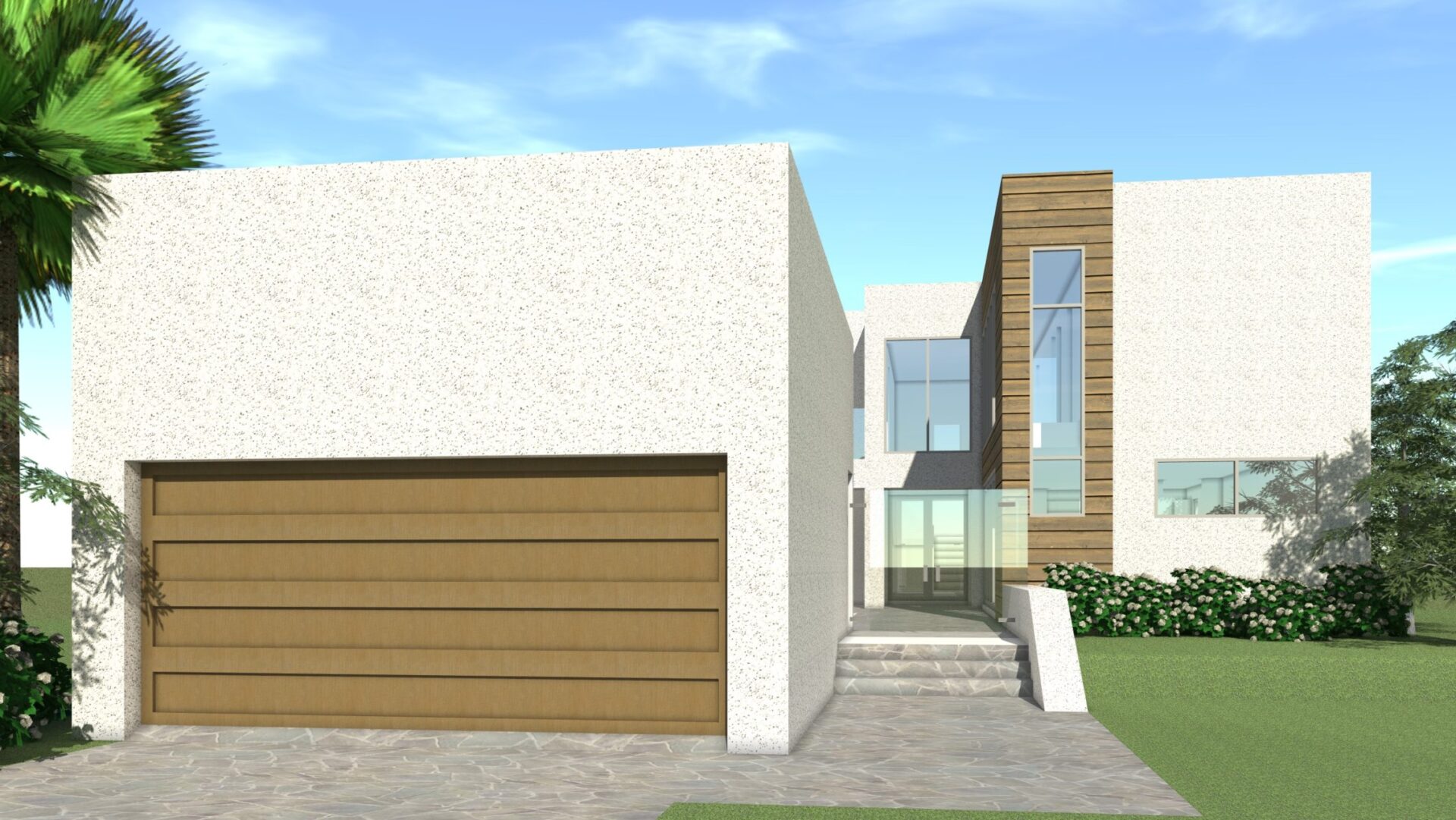 Front of house. Cypress by Tyree House Plans.