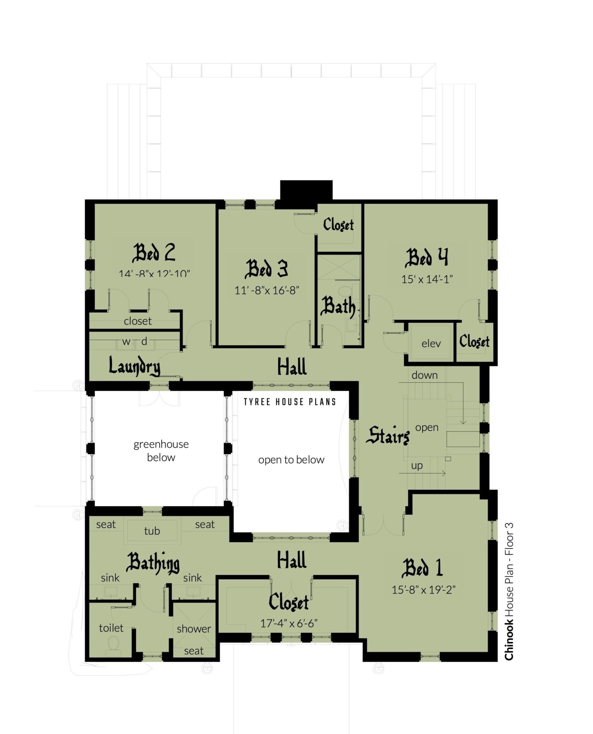 Floor 3 - Chinook Castle Plan