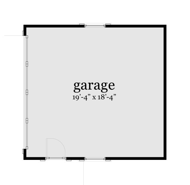 Garage Plan. Comstock by Tyree House Plans