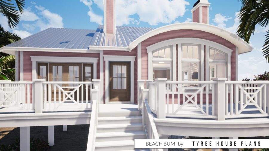 Beach Bum House Plan by Tyree House Plans