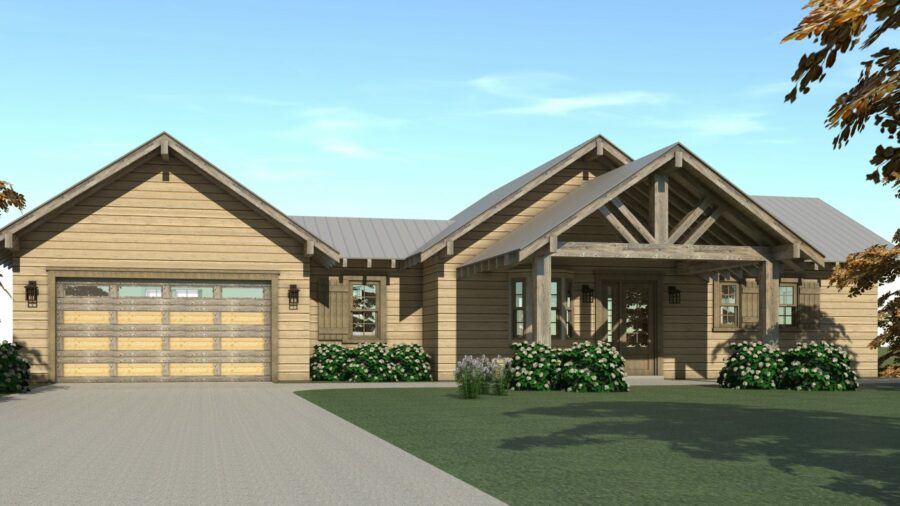 Liberty Cabin House Plan - Tyree House Plans