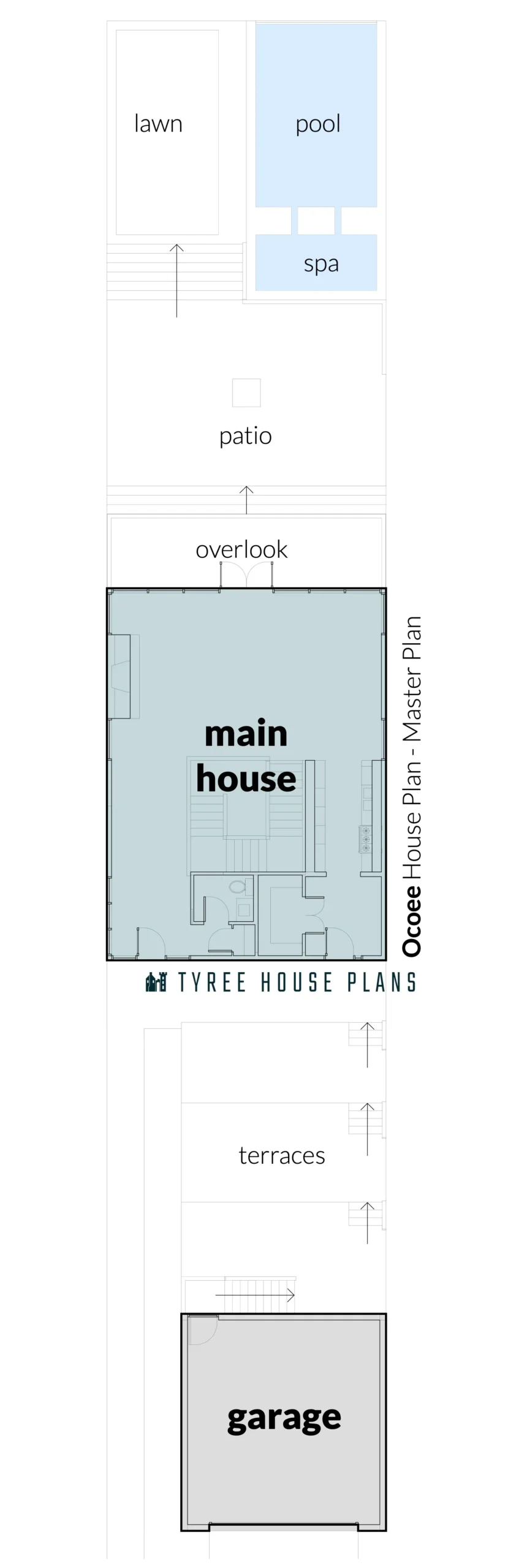 Master Site - Ocoee by Tyree House Plans