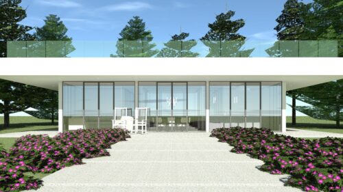 Pavilion House Plan by Tyree House Plans