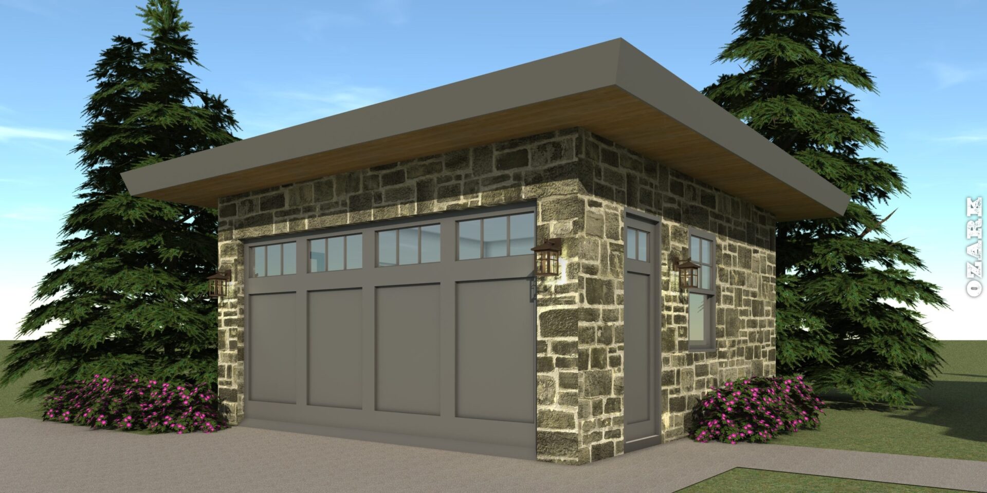Garage - Ozark House Plan - Tyree House Plans