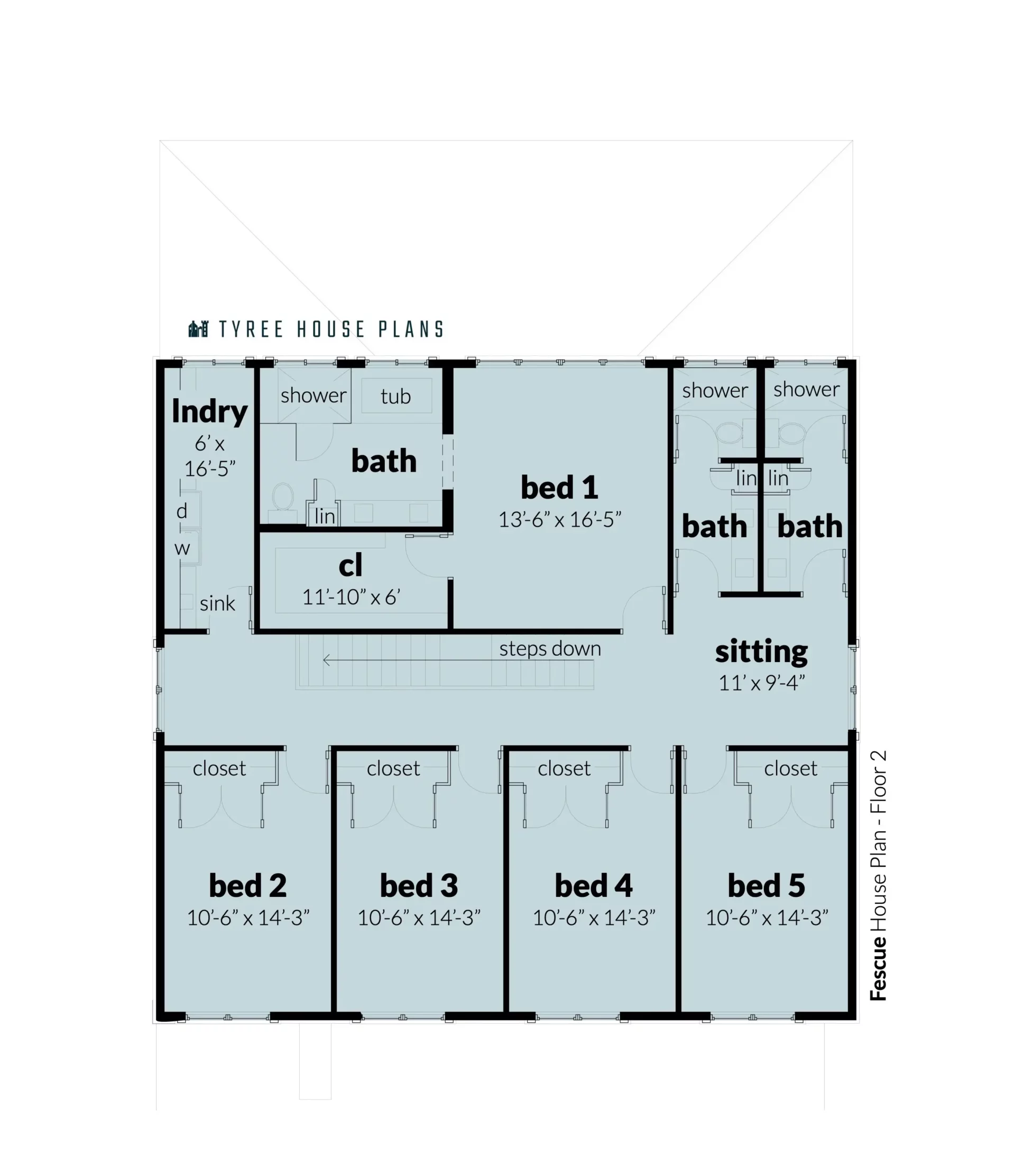 Floor 2 - Fescue House Plan