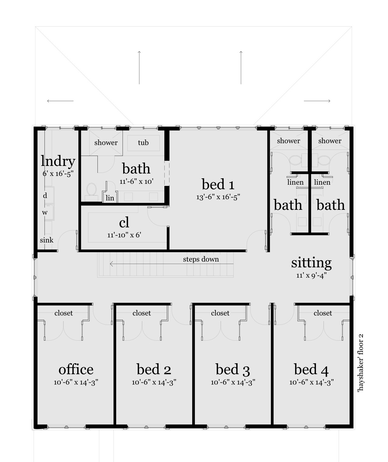 Hayshaker House Plans - Floor 2