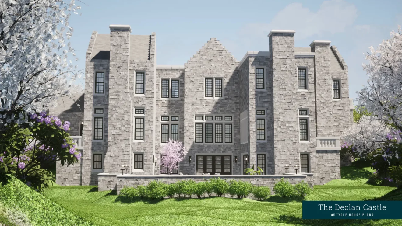 Left side. Declan Castle by Tyree House Plans.