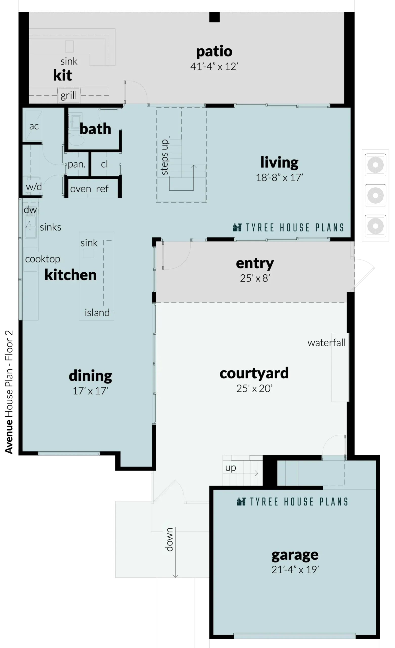 Floor 2 - Avenue by Tyree House Plans