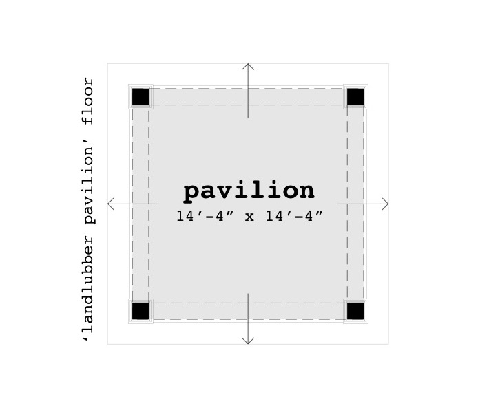 Landlubber Pavilion Plan - Tyree House Plans