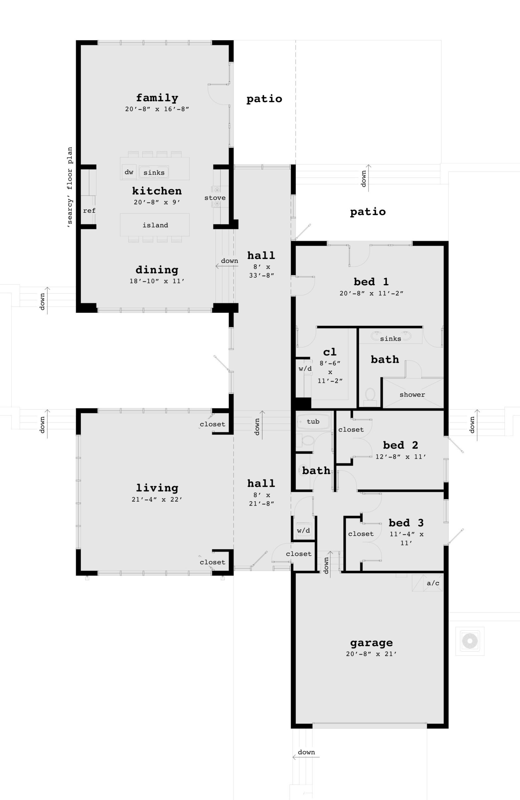 Searcy House Plan - Tyree House Plans