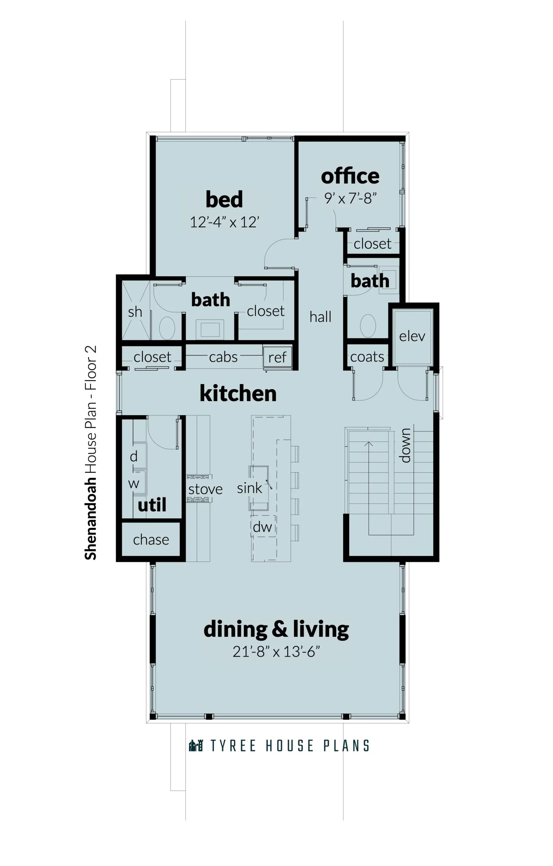 Floor2 - Shenandoah by Tyree House Plans