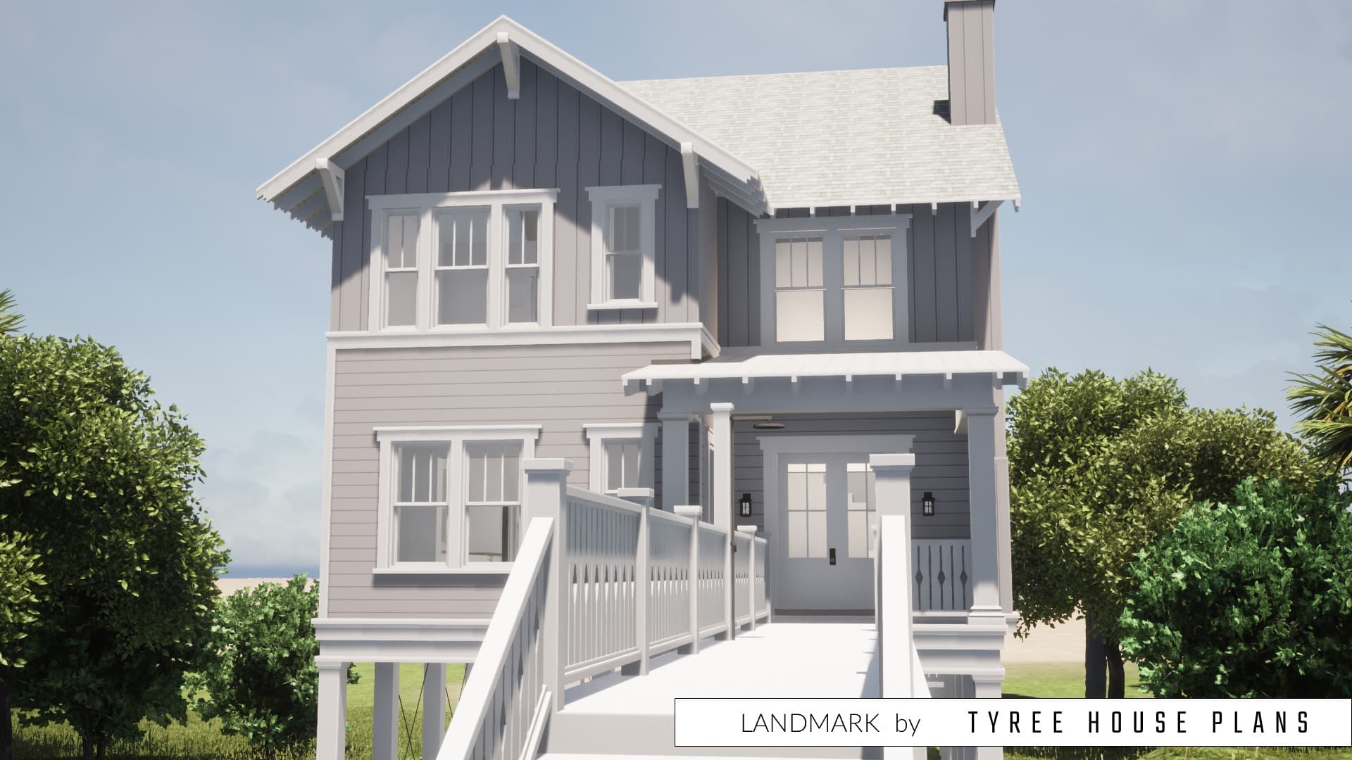 Landmark House Plan by Tyree House Plans