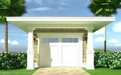 Landlubber Garage Plan – 1 Car.