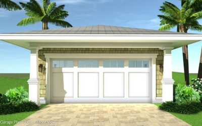 Landlubber Garage Plan – 2 Car.
