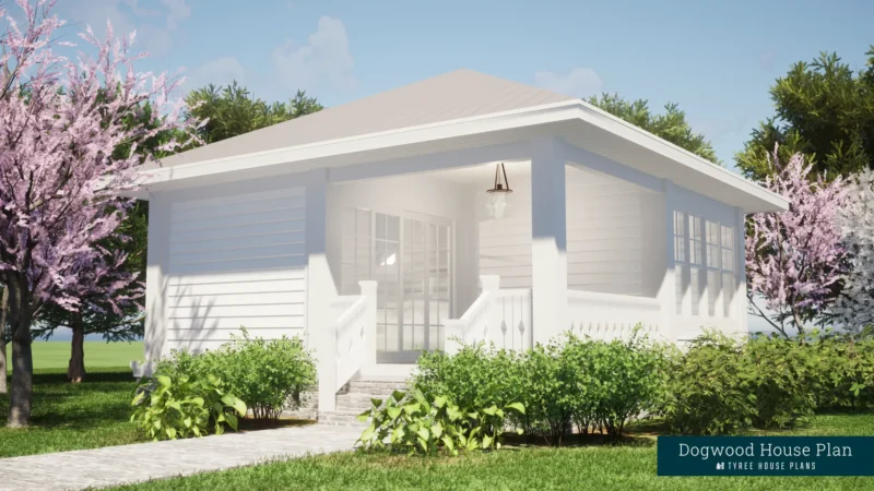 Front - Dogwood by Tyree House Plans