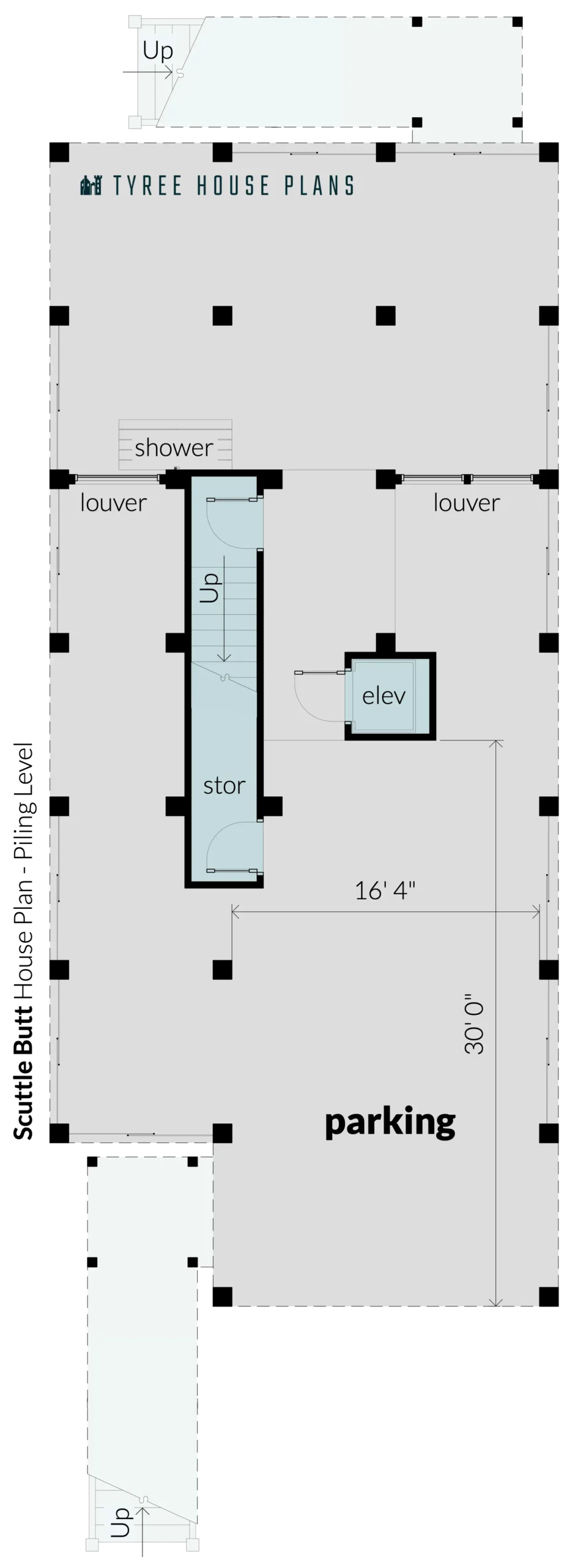 Floor 1 - Scuttle Butt by Tyree House Plans