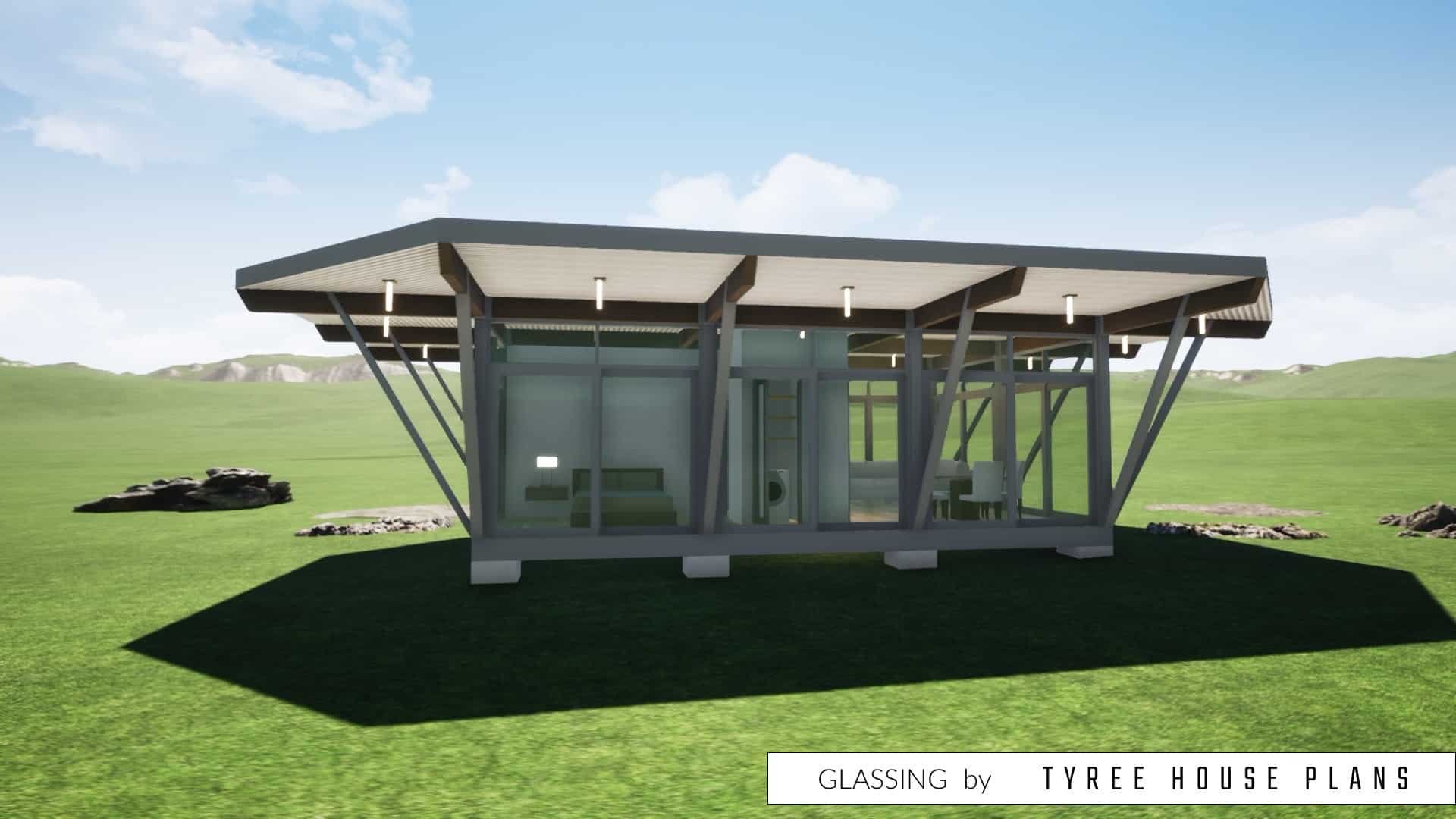 Glassing by Tyree House Plans.