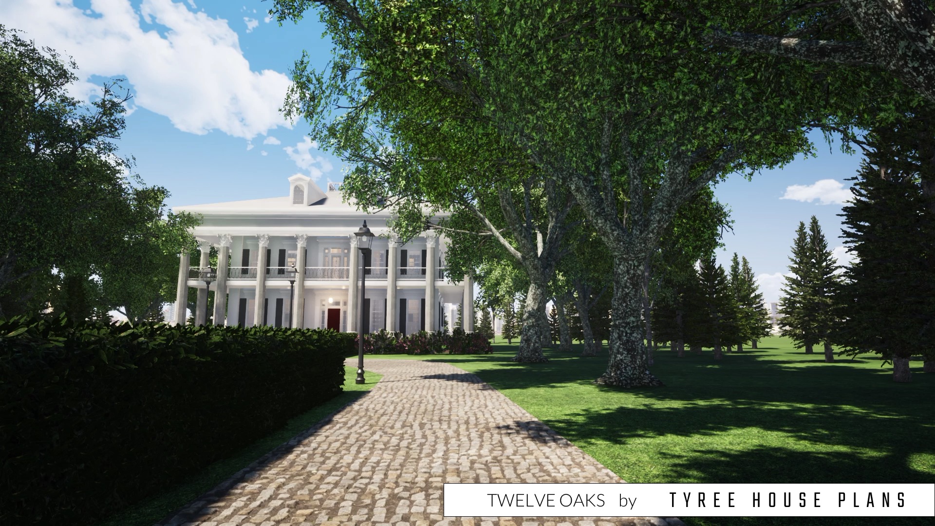 Luxury Southern Plantation 4500 Square Feet Tyree House Plans 