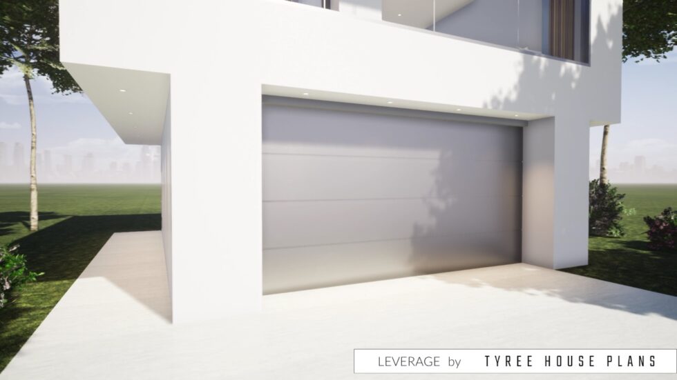 Modern Garage Apartment. 784 Square Feet. Tyree House Plans.