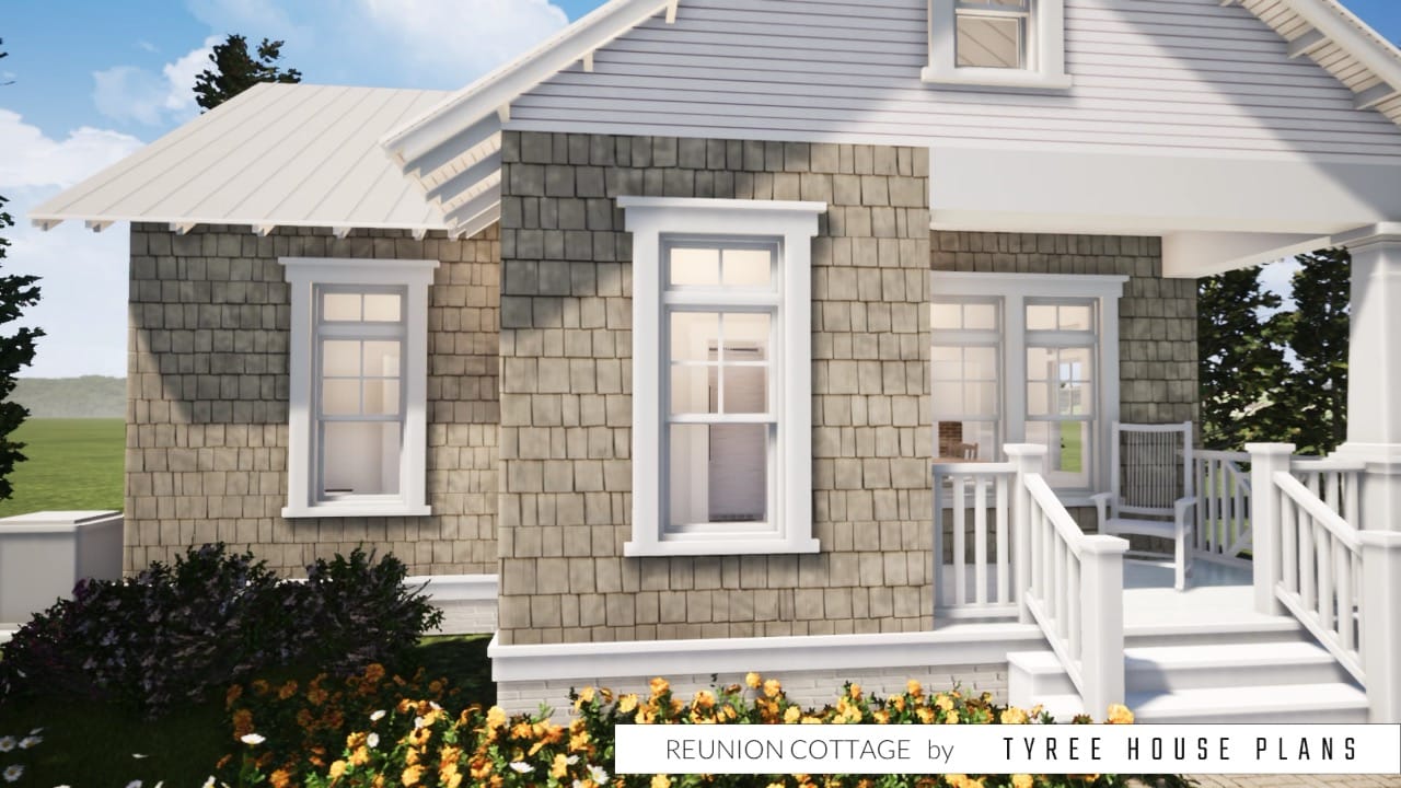 Reunion Cottage by Tyree House Plans.