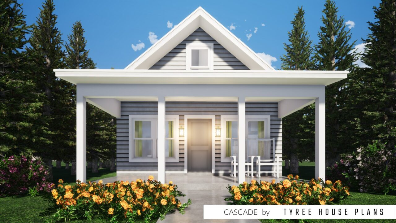 Cascade House Plan by Tyree House Plans