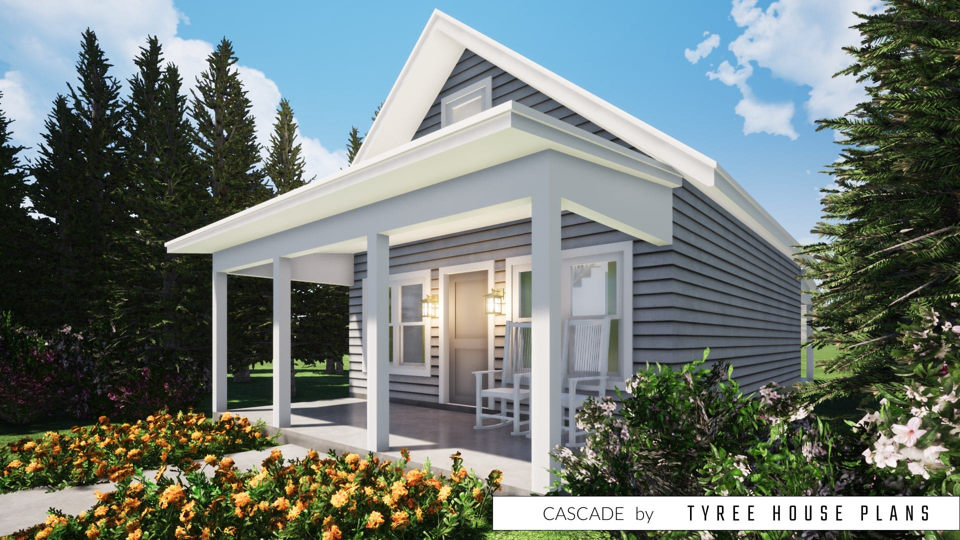 Cascade House Plan by Tyree House Plans
