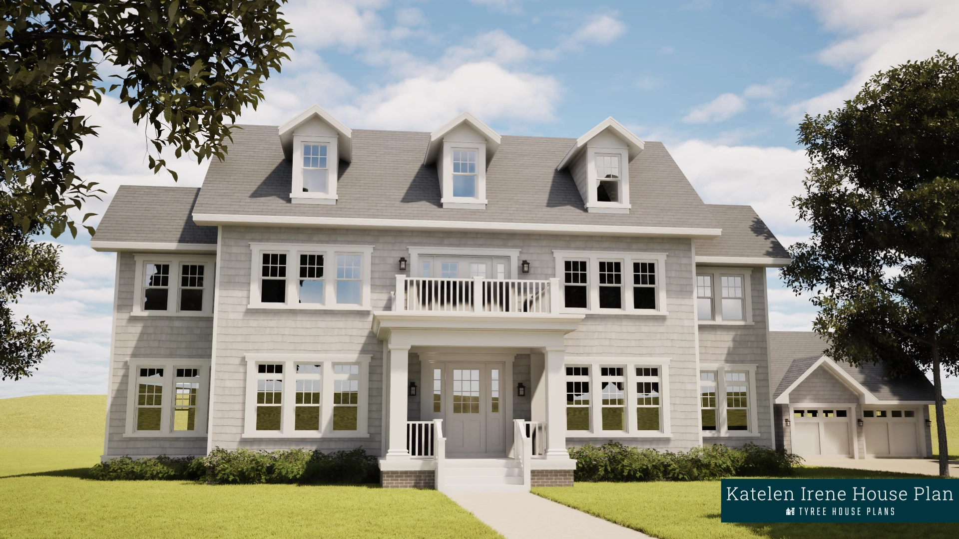 Front - Katelen Irene by Tyree House Plans