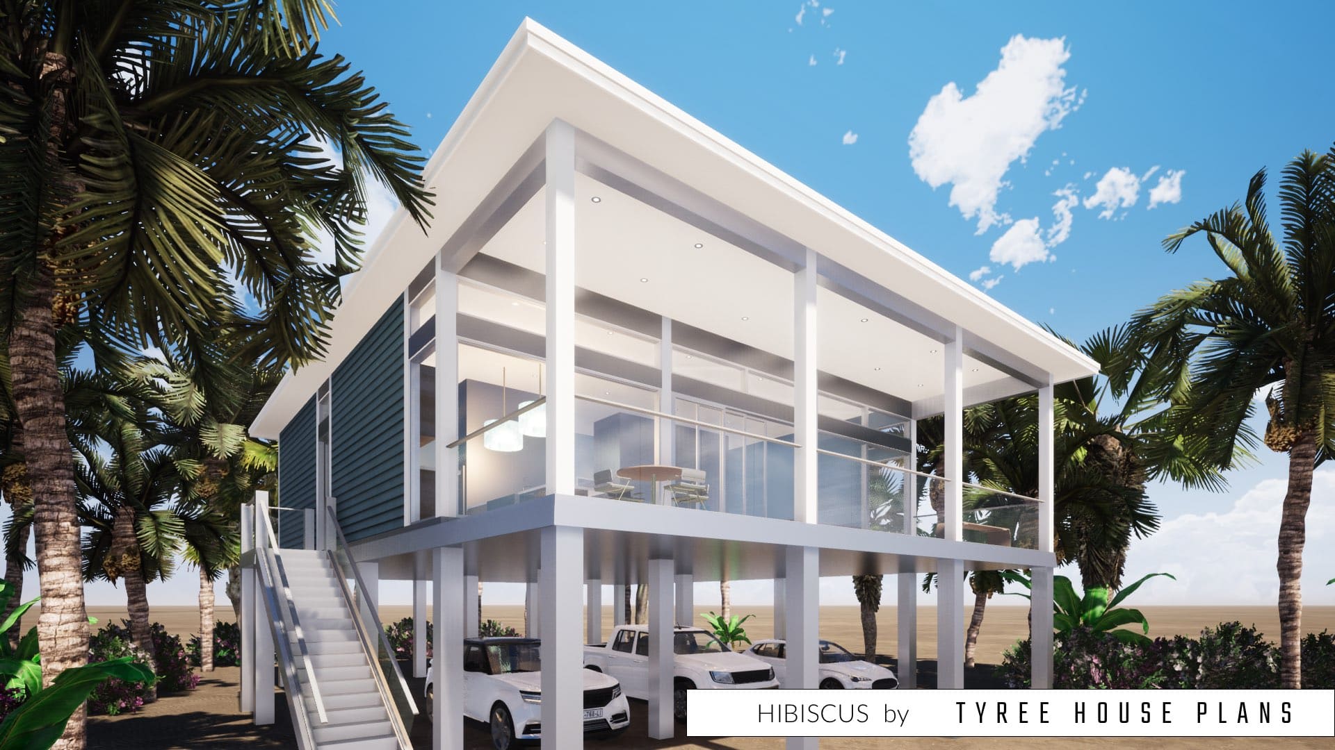 Hibiscus House Plan by Tyree House Plans