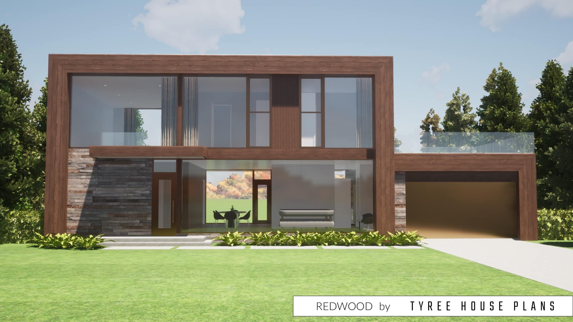 Redwood House Plan by Tyree House Plans