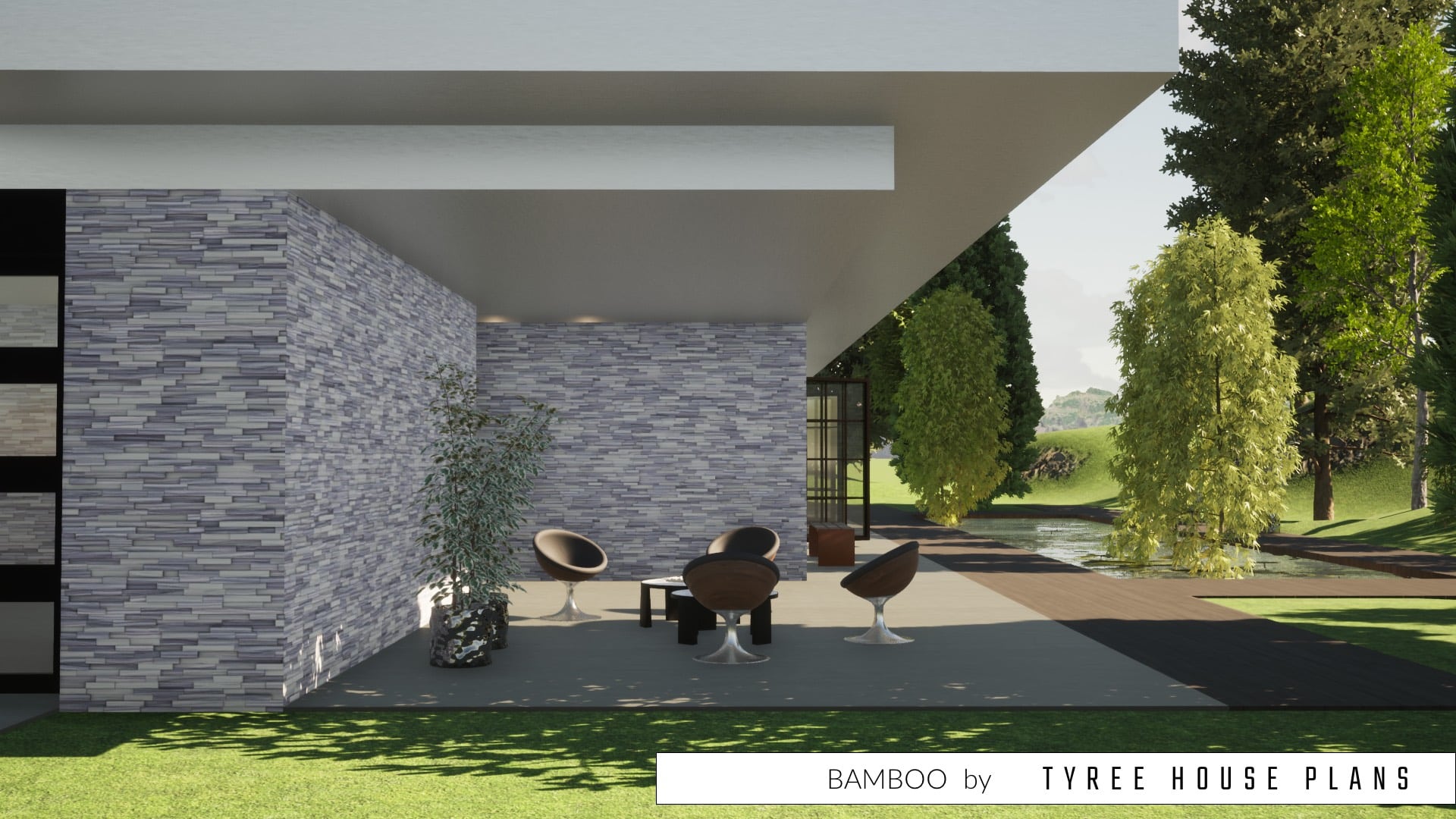 Bamboo House Plan by Tyree House Plans