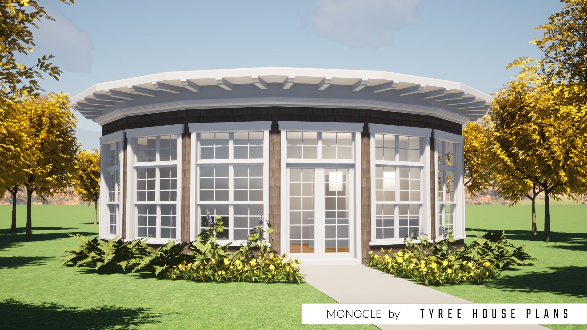 Monocle House Plan by Tyree House Plans