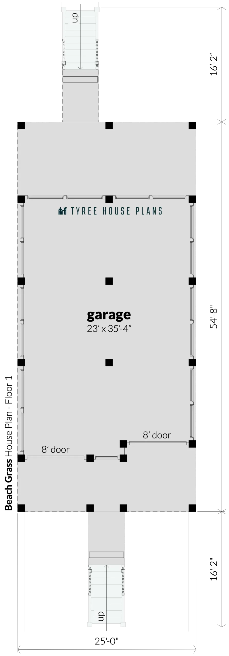 Floor 1 - Beach Grass by Tyree House Plans