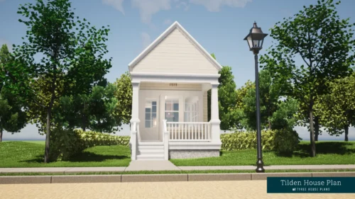 Front - Tilden by Tyree House Plans