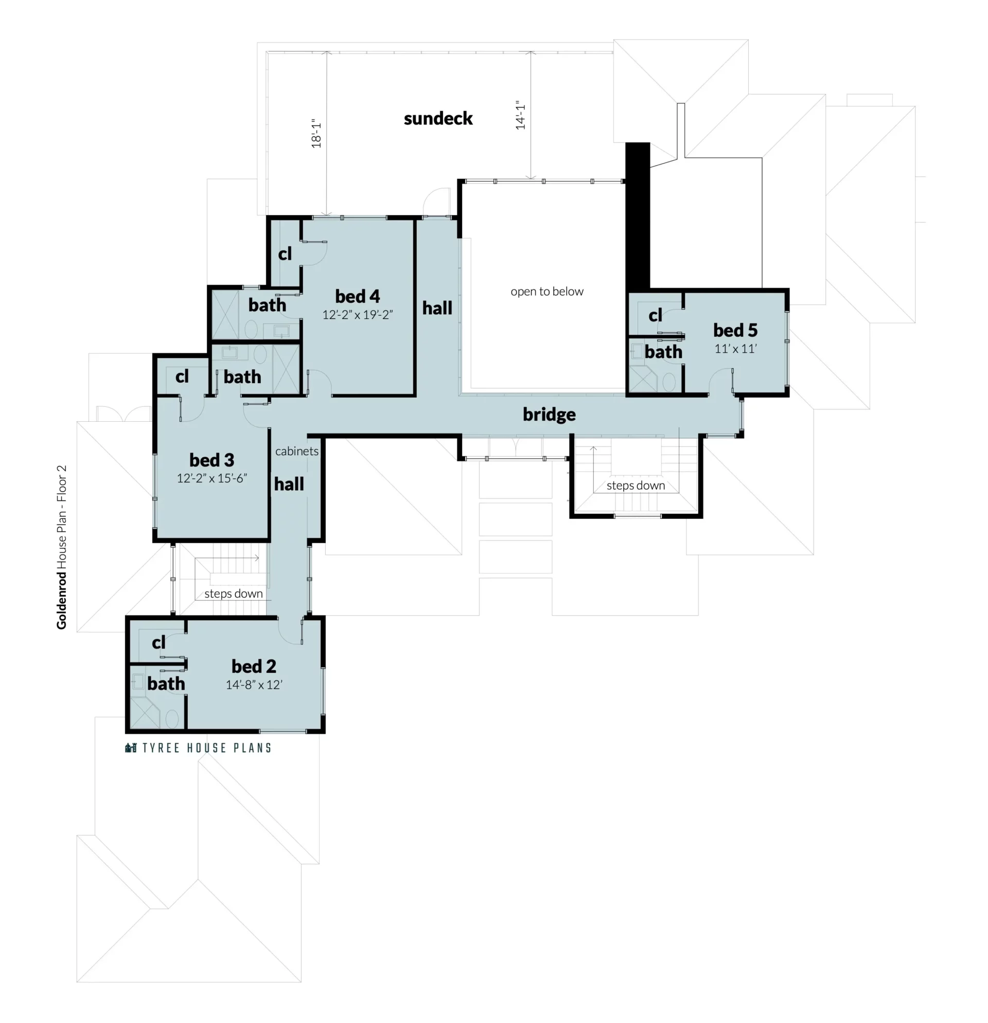 Floor 2 - Goldenrod House Plan