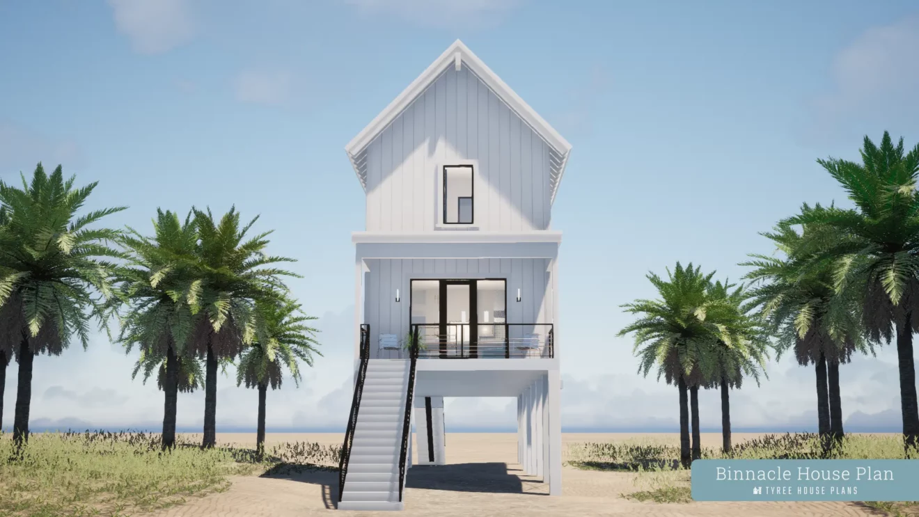 Front - Binnacle by Tyree House Plans