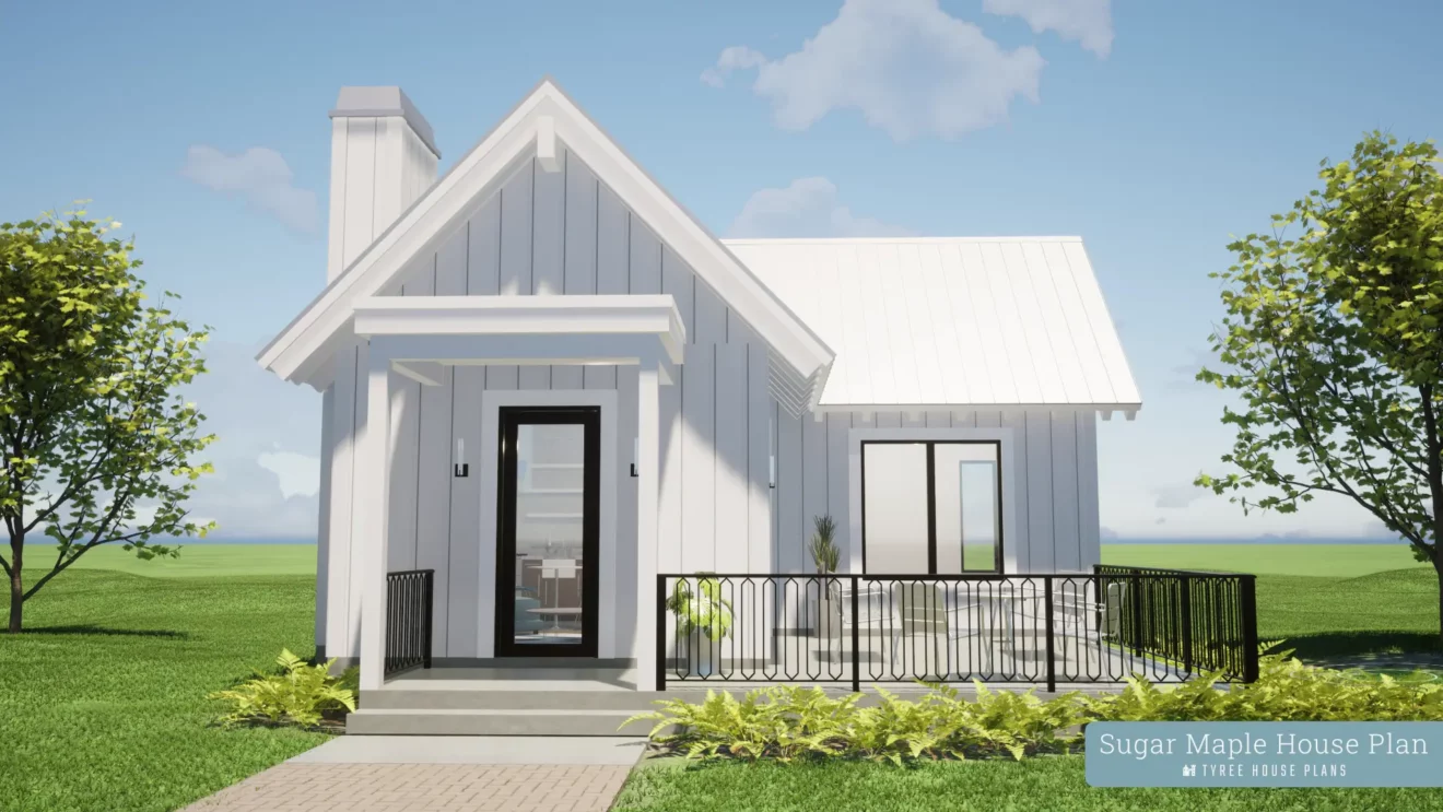 Front - Sugar Maple by Tyree House Plans