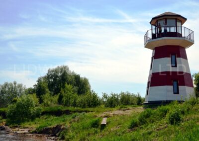 Kittee's Lighthouse Tower in Yasnogorodka, Ukraine, Europe by Tyree House Plans