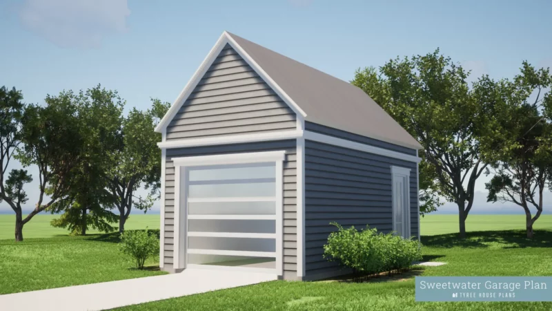 Front - Sweetwater Garage Plan