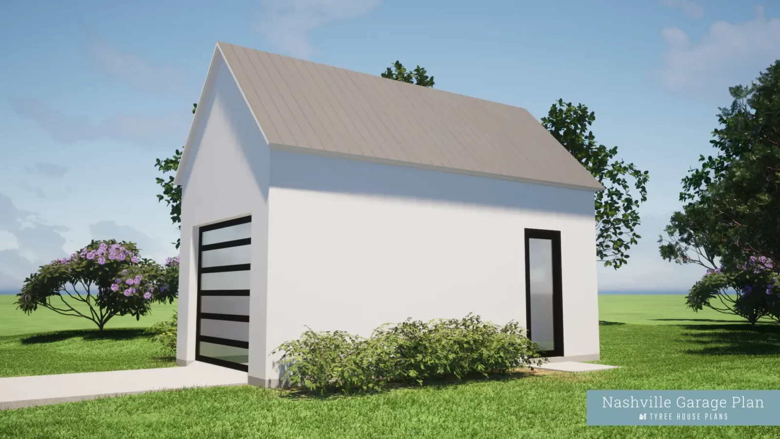 Right - Nashville Garage Plan by Tyree House Plans