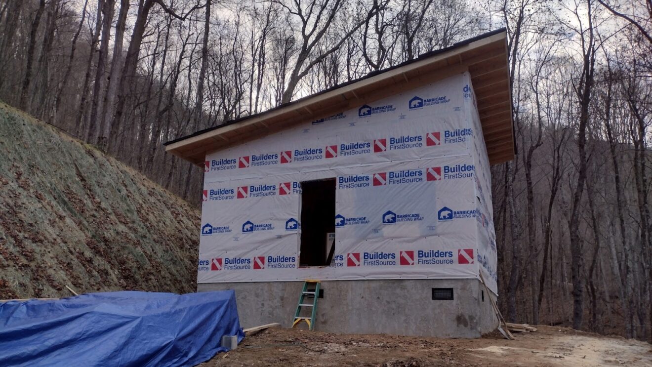 Front - Tallulah in Waynesville, North Carolina. Tyree House Plans.