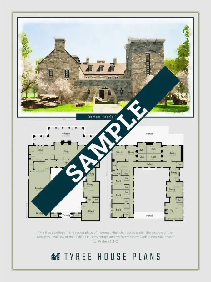 Darien Castle Poster