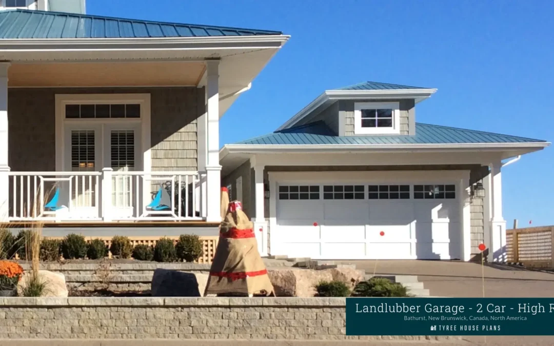 Landlubber Garage – 2 Car- High Roof in Bathurst, New Brunswick, Canada, North America
