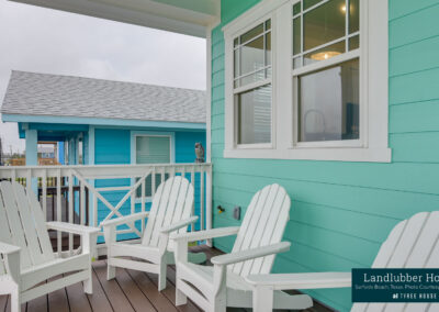 Porch2 - Landlubber in Surfside Beach, TX