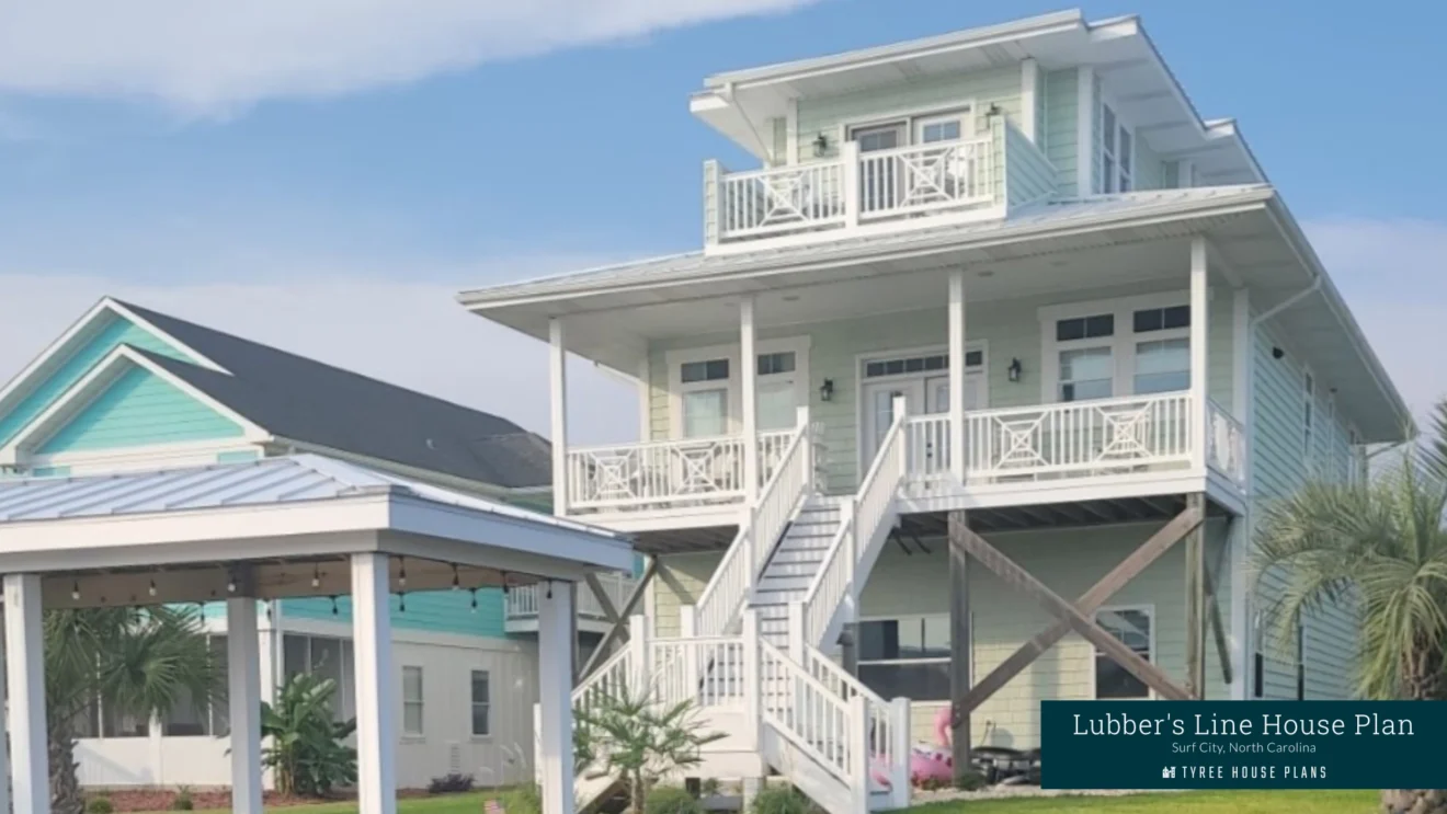 Rear View - Lubber's Line in Surf City, North Carolina